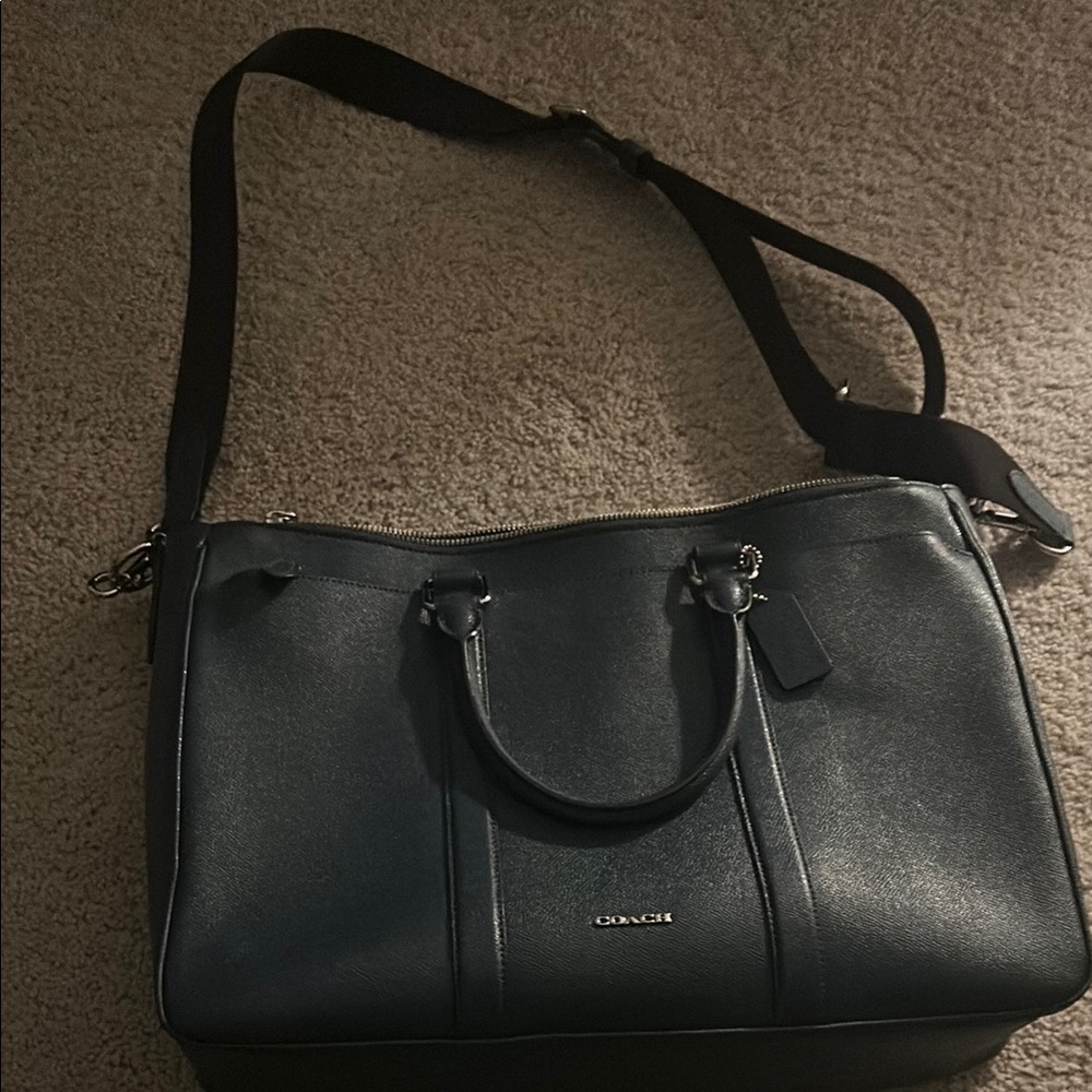 Coach Blue work bag